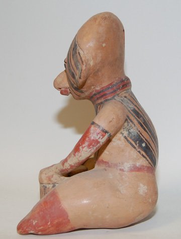 PRECOLUMBIAN POTTERY IDOL - 2