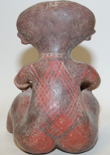 PRECOLUMBIAN POTTERY IDOL - 3
