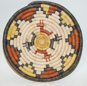 HOPI BASKETRY PLAQUE