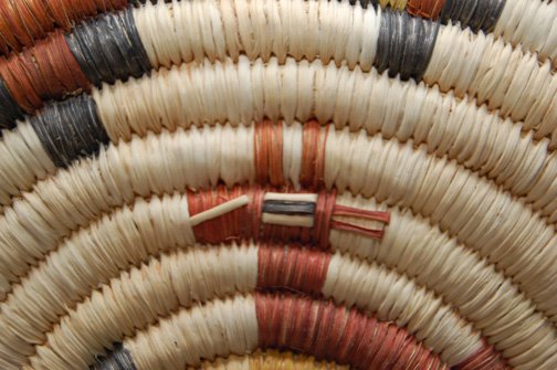 HOPI BASKETRY PLAQUE - 2