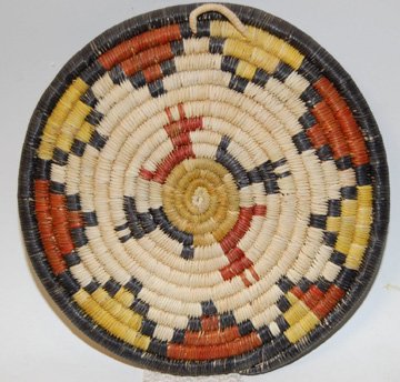 HOPI BASKETRY PLAQUE - 3