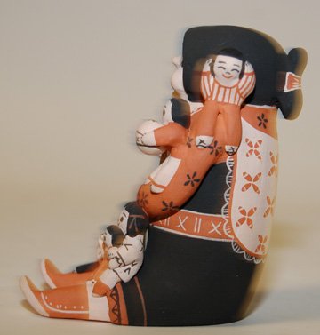 COCHITI POTTERY STORY TELLER - 4