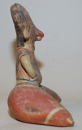 PRECOLUMBIAN POTTER IDOL - 4