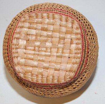 MAKAH LIDDED BASKET - 5
