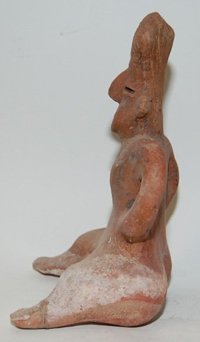 PRECOLUMBIAN POTTERY IDOL - 3