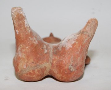 PRECOLUMBIAN POTTERY IDOL - 6