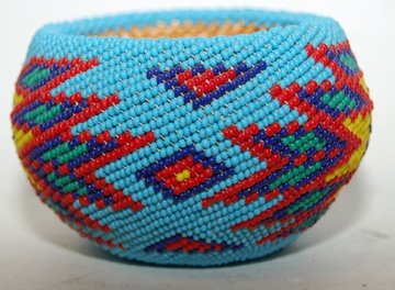 BEADED BASKET - 2