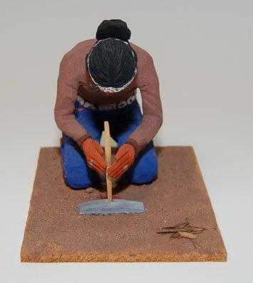 NAVAJO WOOD CARVING