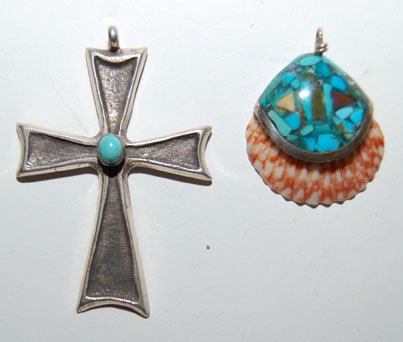 PUEBLO AND NAVAJO PENDENTS