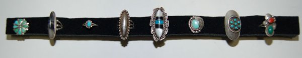 NAVAJO/ZUNI RINGS