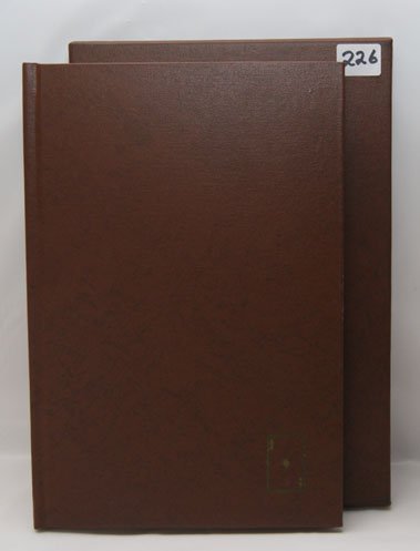 WESTERN BOOK: 1973, hand signed engraving in front # 39 of 50, book titled "Ace Powell Etching Catalog" by Ace Powell, 9" x 6" Shipping charge on this item is $10.00. Unl