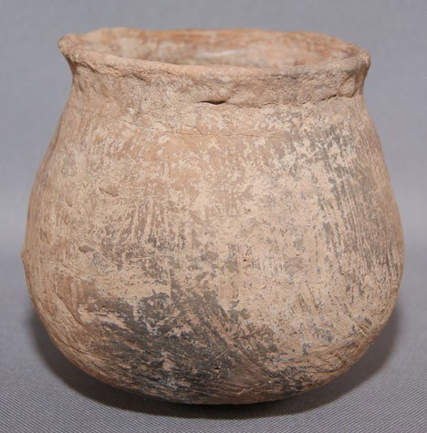 SALADO POTTERY JAR: prehistoric plain ware no restoration 5" x 5" Shipping charge are for the United States. The shipping on this lot is $10.00. Outside the United States there will be additional shipping fees. Unless no