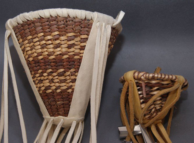 TWO APACHE BURDEN BASKETS - 2