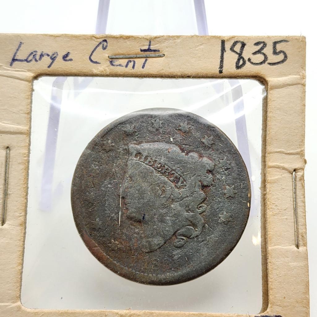 1835 Large Cent (1 of 2)