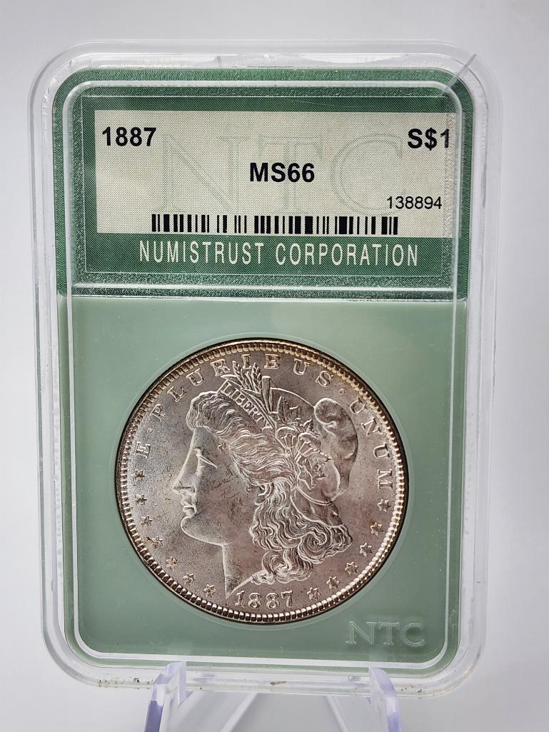 1887 Morgan Silver Dollar MS66 (1 of 4)
