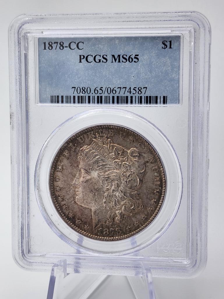 1878 CC Morgan Silver Dollar MS65 Carson City (1 of 4)