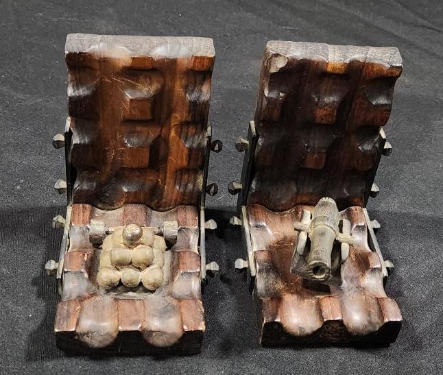 Early War Style Bookends:  