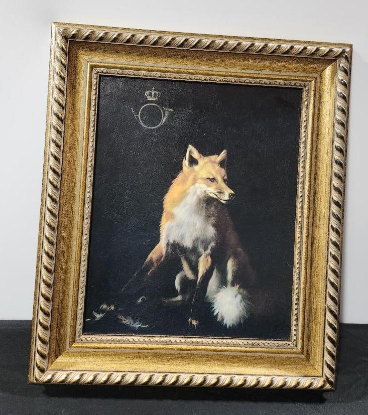 Framed Fox Print (1 of 4)