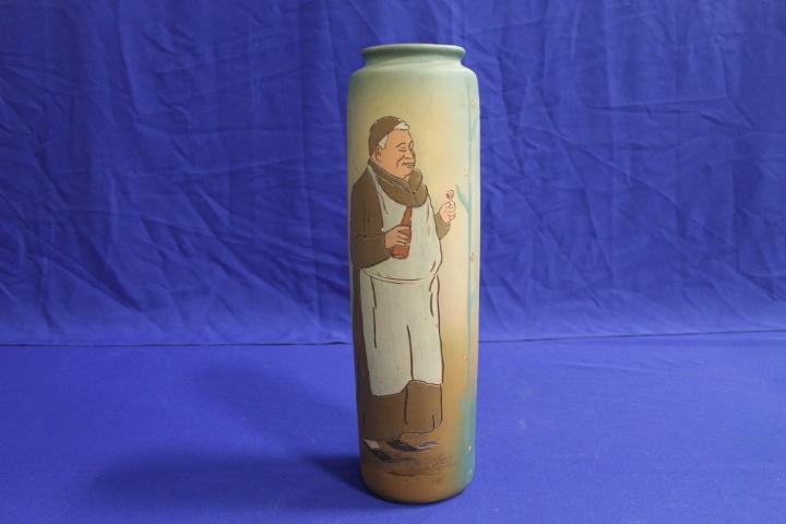 DickensWare - Weller Vase, Repaired, 18" (1 of 1)