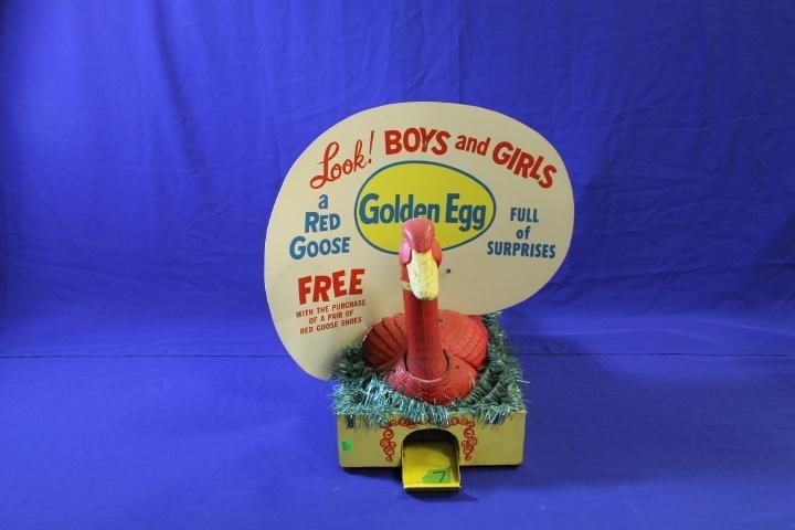 Red Goose Shoes Store Stand Up Figural Mechanical (1 of 2)