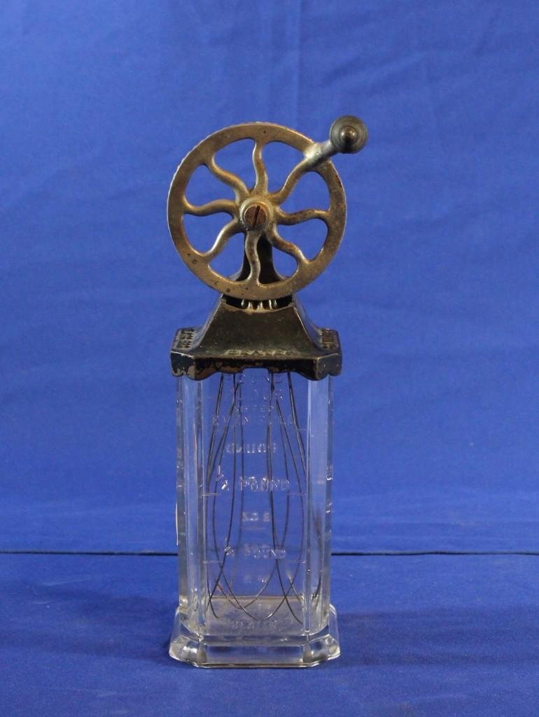 Antique Silvers Brooklyn No. 3 Egg Beater w/ Embossed (1 of 2)