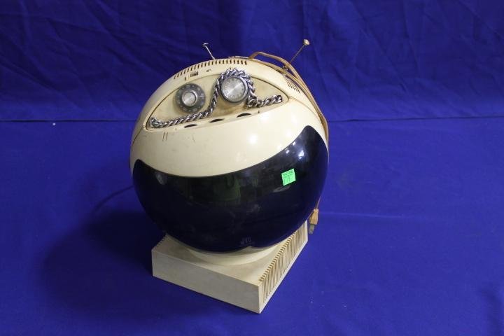 JVC Space Age Television, Yokohama Plant, 1960's,: JVC Space Age Television, Yokohama Plant, 1960's, Videosphere, Victor Co.