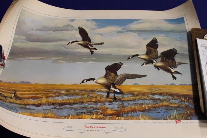 Lot of 8 Vintage Storz Beer Posters 25" x 19" ea. (1 of 8)