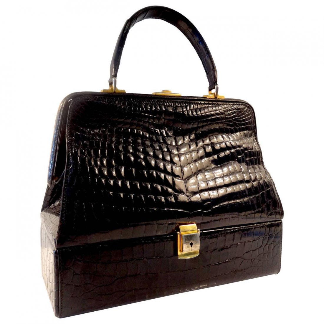 Lederer Crocodile Handbag (1 of 3)
