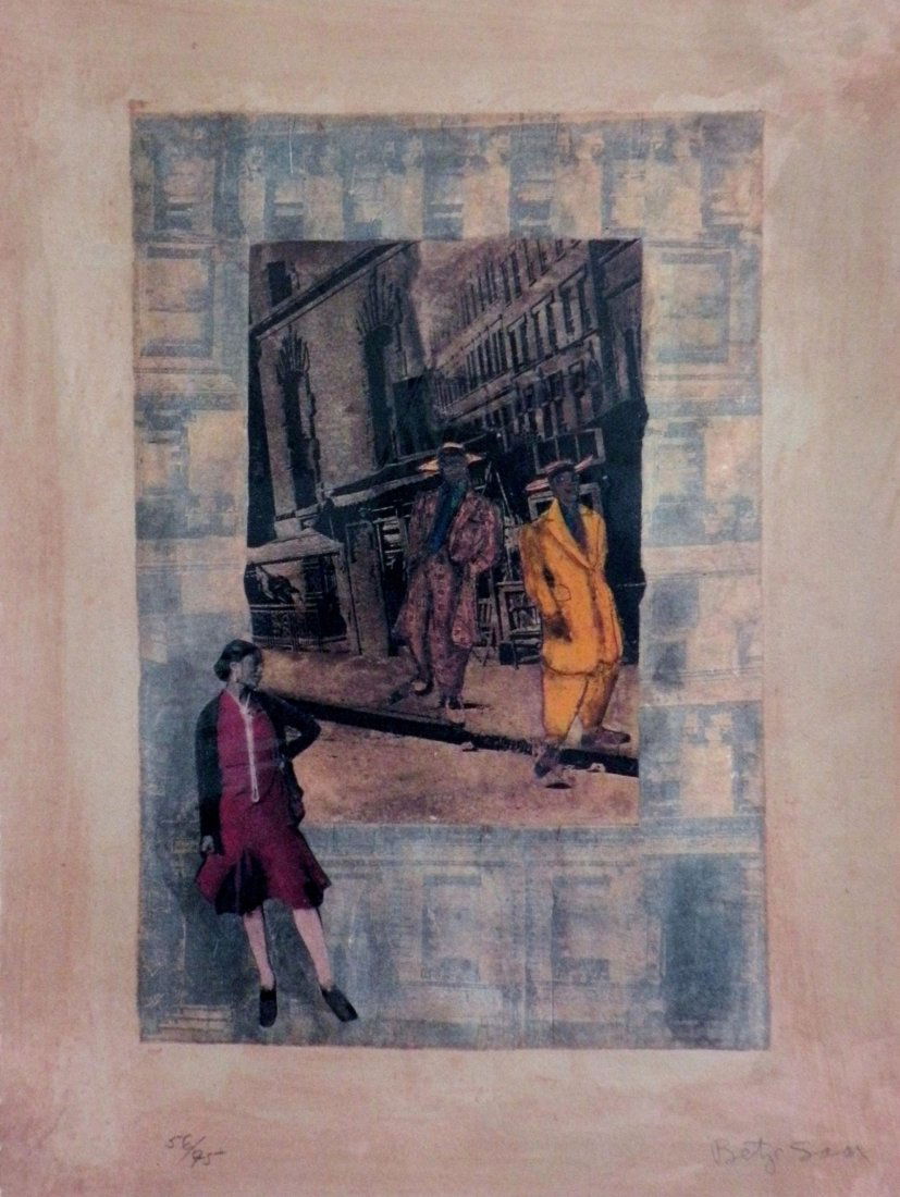 BETYE SAAR: Mother Catherine, 2000, Serigraph, 15 x 11.75 in, 56 of 75, Provenance: Seventieth Art