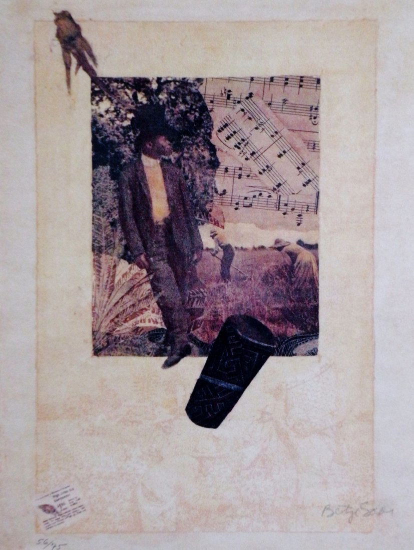 BETYE SAAR: High John De Conquer, 2000, Serigraph, 16 x 11.75 in, 56 of 75, Provenance: Seventieth Art