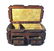 4023: Antique Tramp Art Carved Wood Box Dated - 2