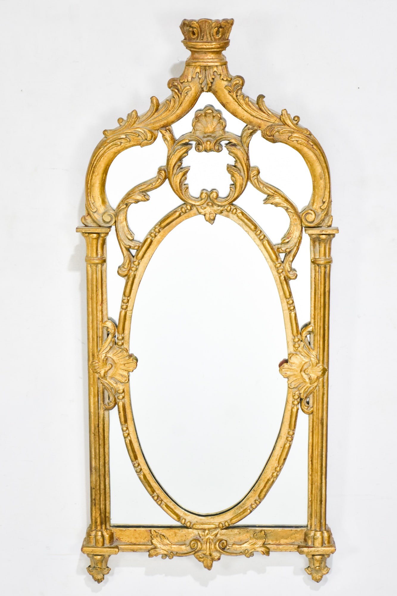 Neoclassical Style Gilt Framed Mirror (1 of 5)