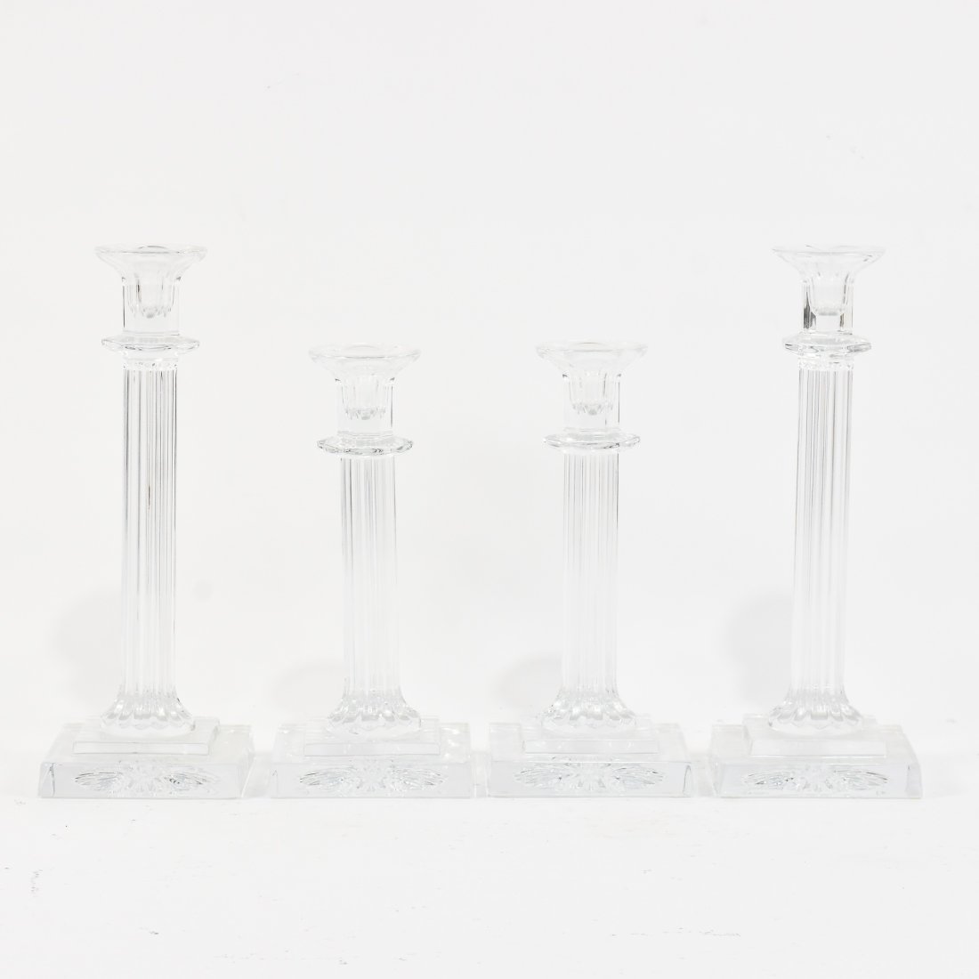 Two Pairs of William Yeoward Crystal Candlesticks (1 of 4)