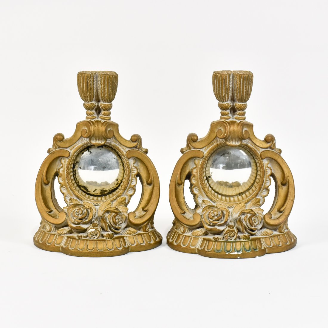 Pair of Mirrored Wall Brackets (1 of 4)