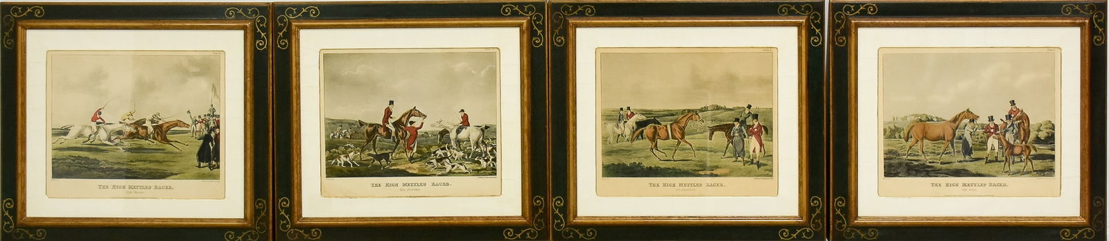 Group of Four Hunting Scenes (1 of 13)