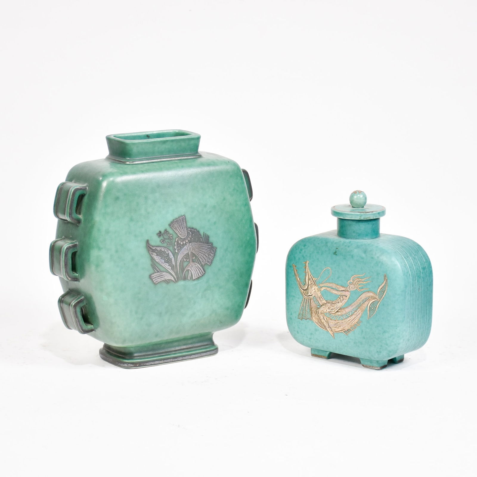 Wilhelm Kage for Gustavsberg Glazed Stoneware Vessel; (1 of 8)