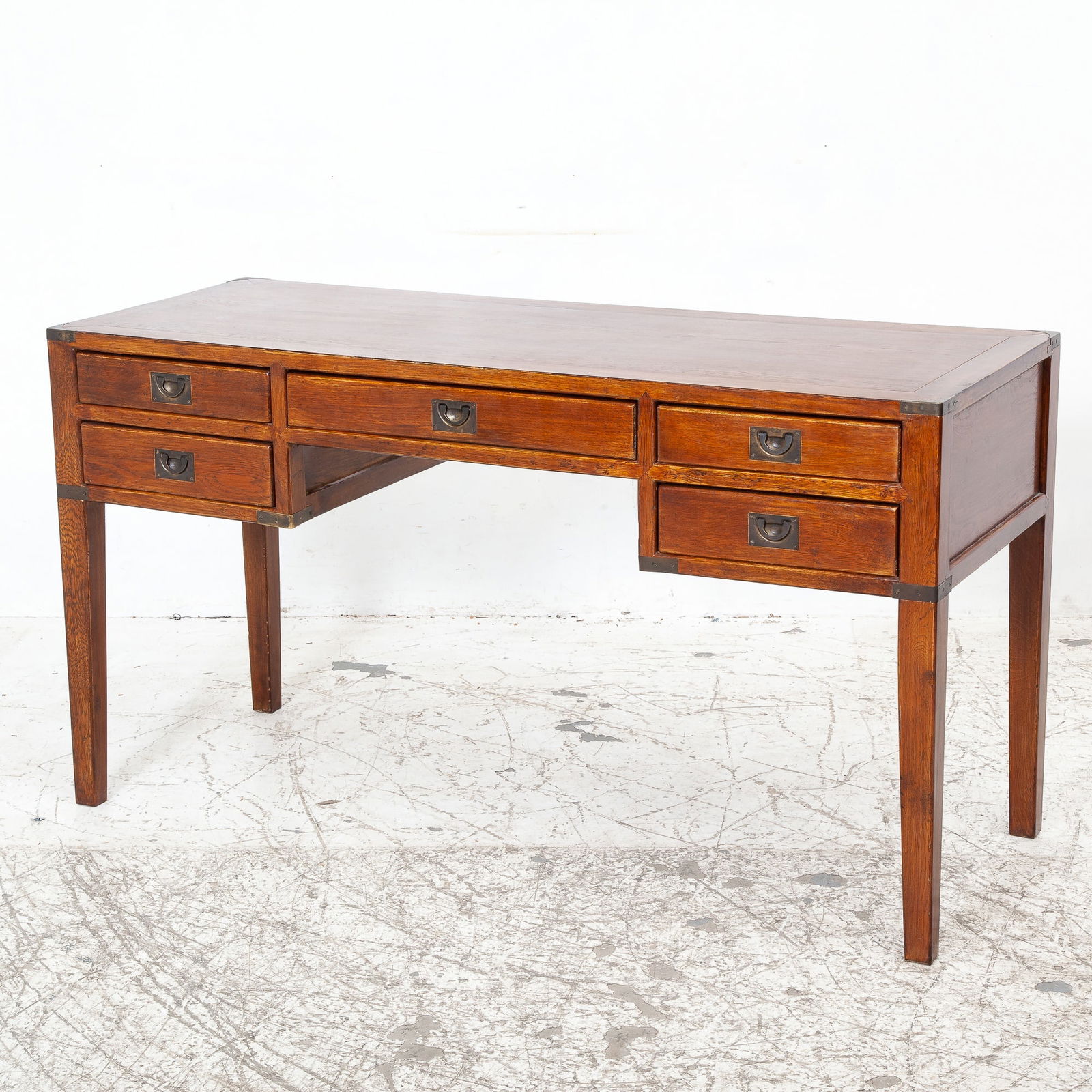 Mission Style Cherry Wood Desk (1 of 12)