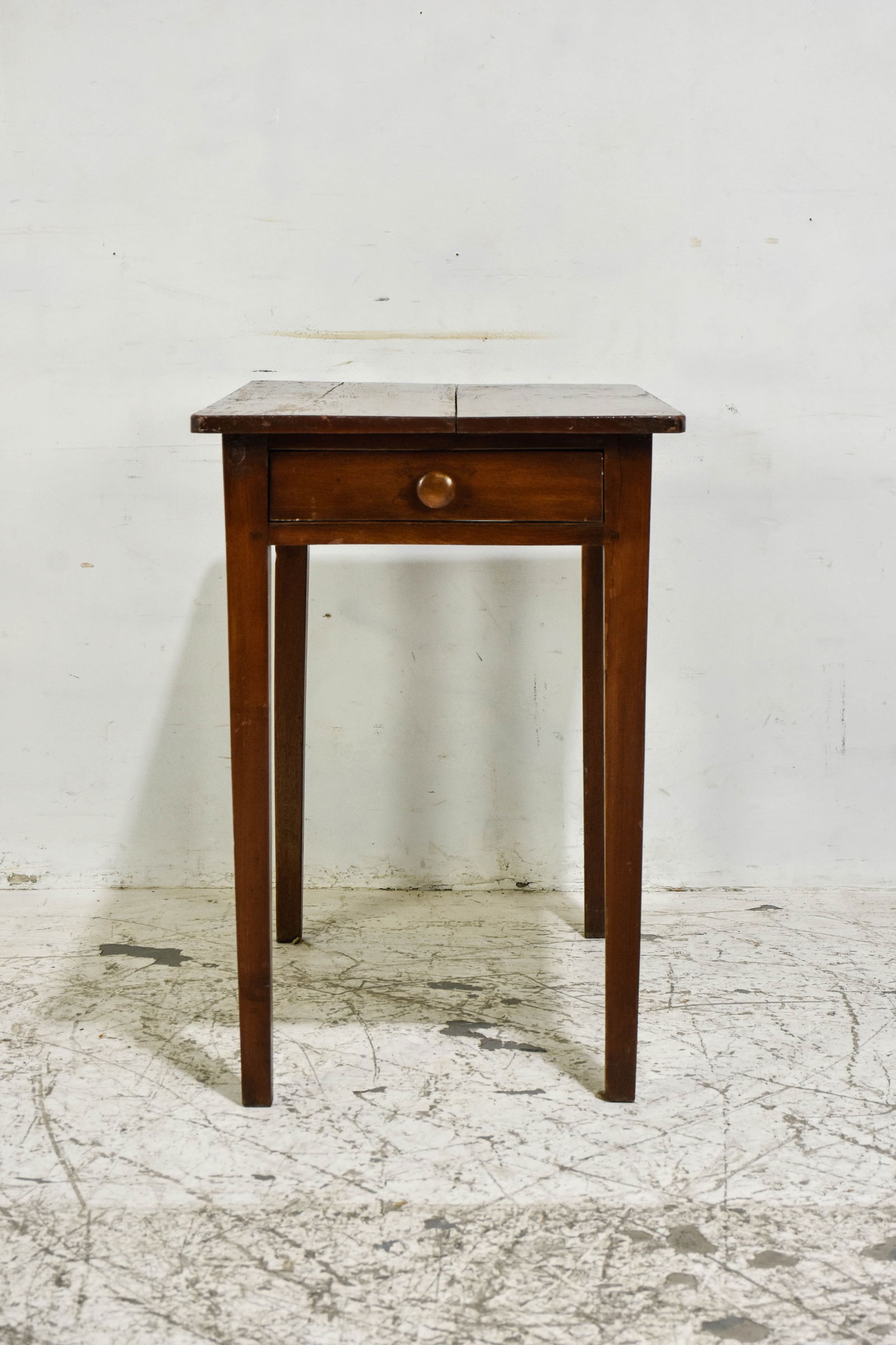 Provincial Stained Pine 1-Drawer Work Table (1 of 8)