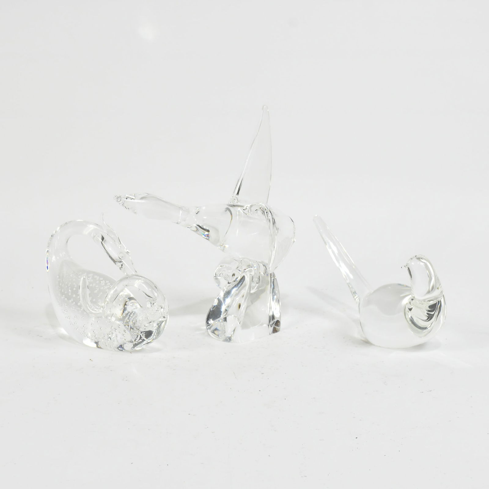 Group of 3 Steuben Glass Animals (1 of 12)