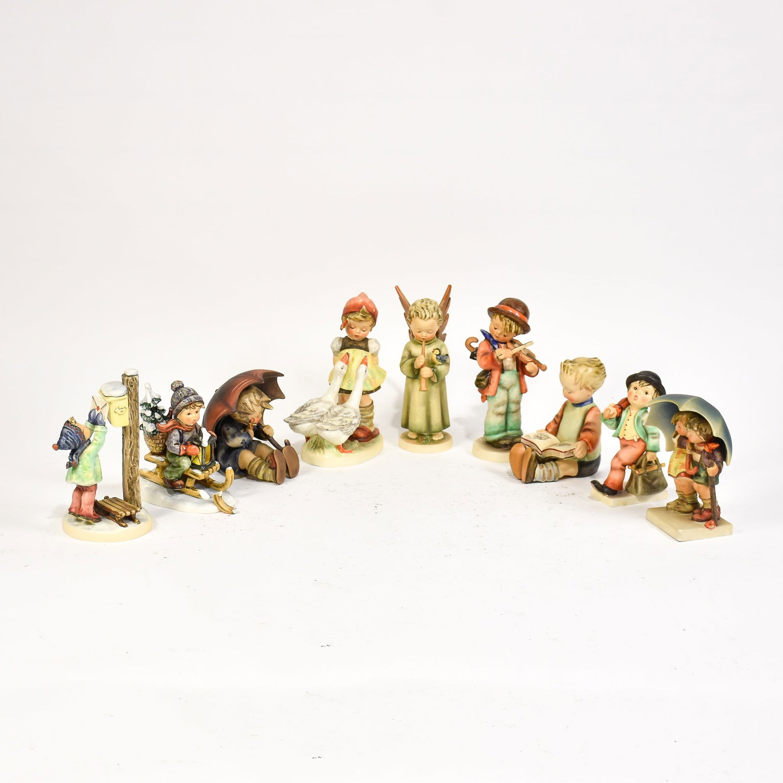Group of 9 Hummel Porcelain Figures (1 of 14)