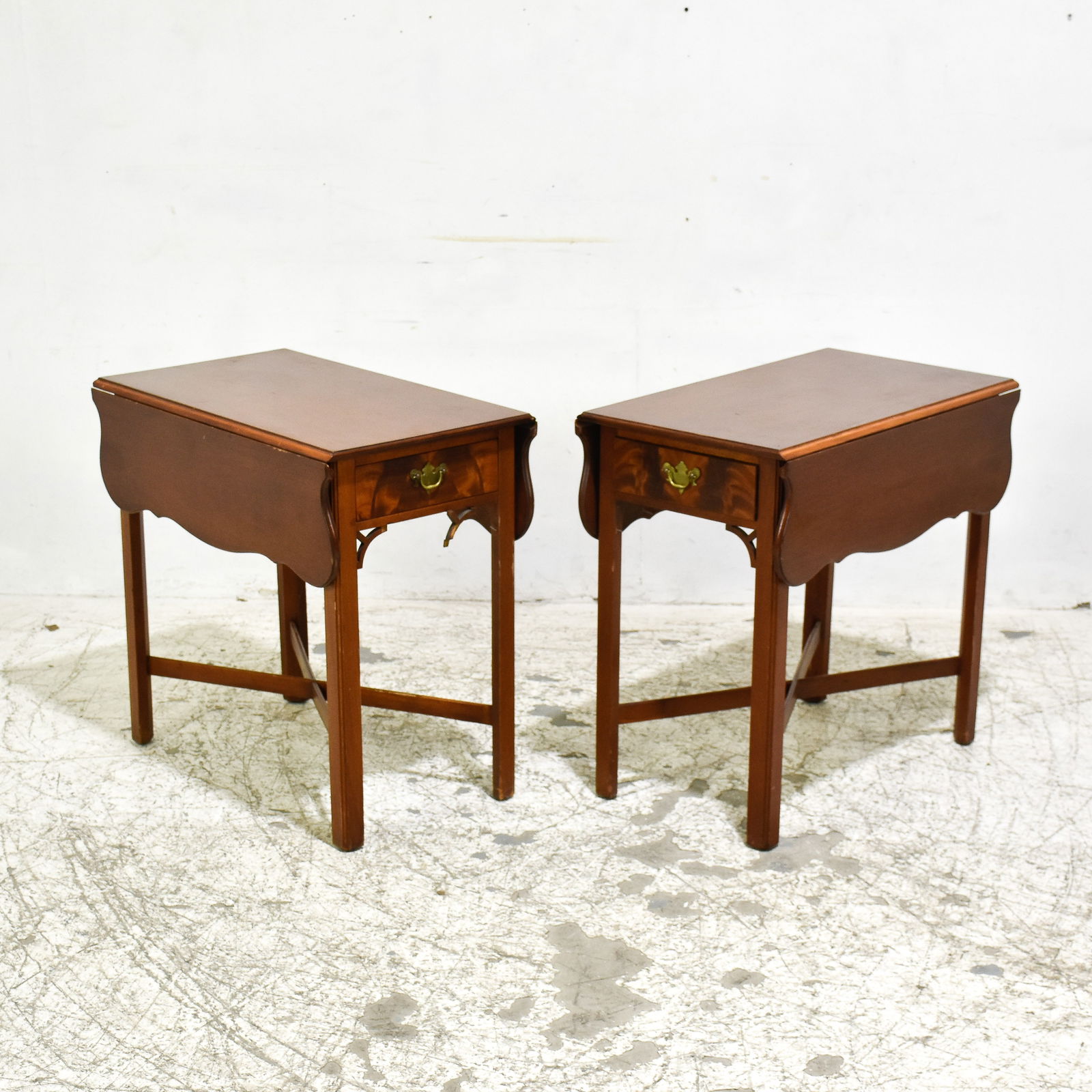 Pair of Mahogany Pembroke Tables (1 of 7)