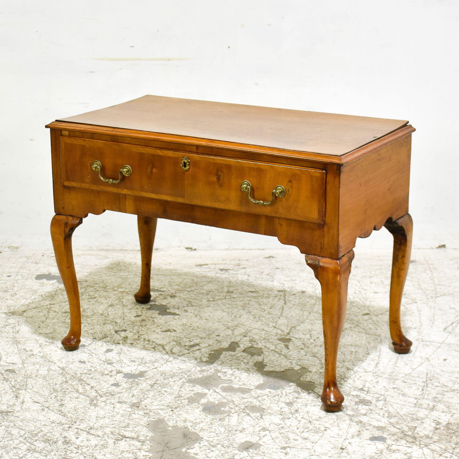 George II Style Walnut Side Table (1 of 9)