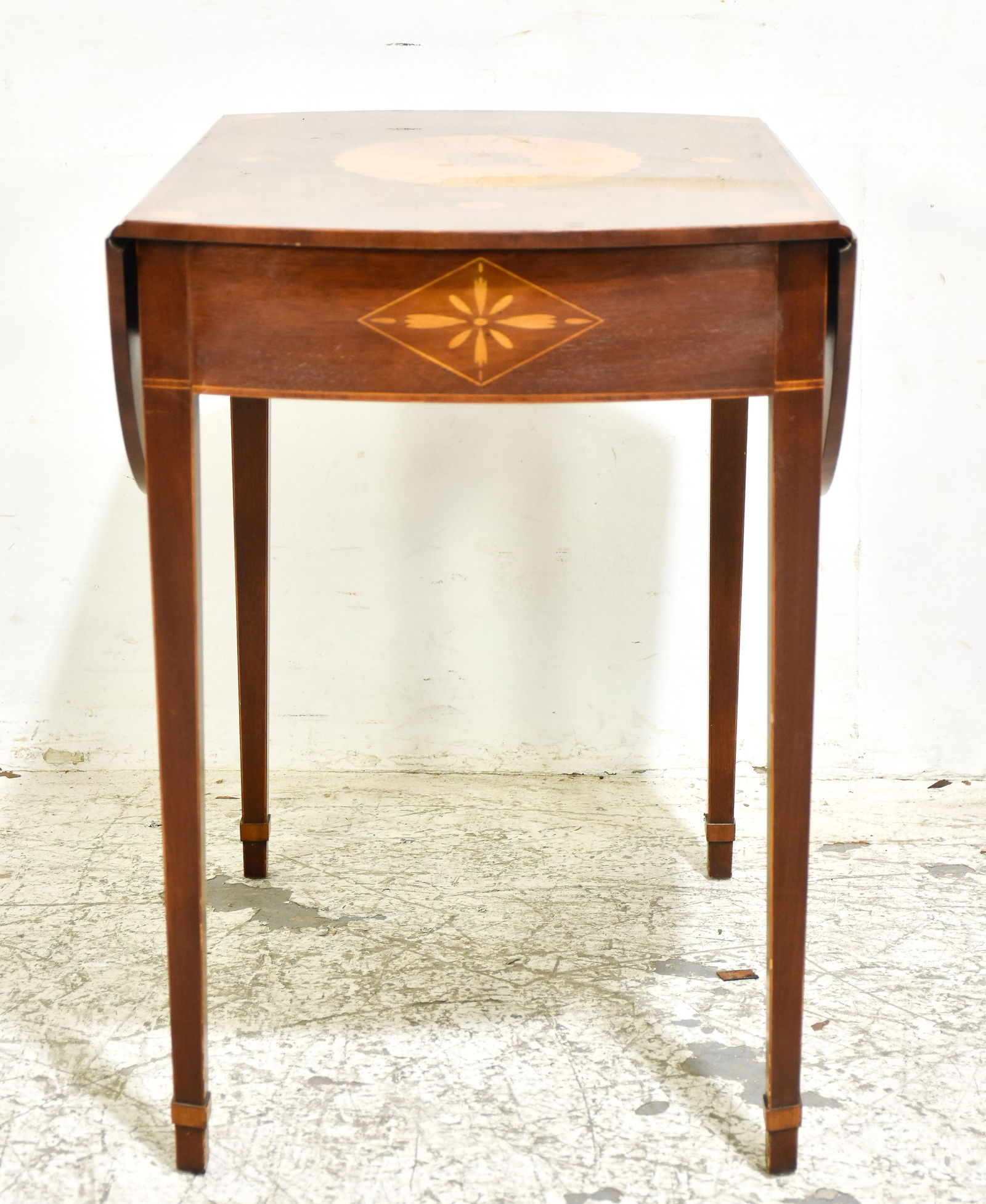 Baker Inlaid Mahogany Pembroke Table (1 of 10)