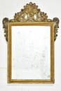 Carved Gilt Painted Mirror