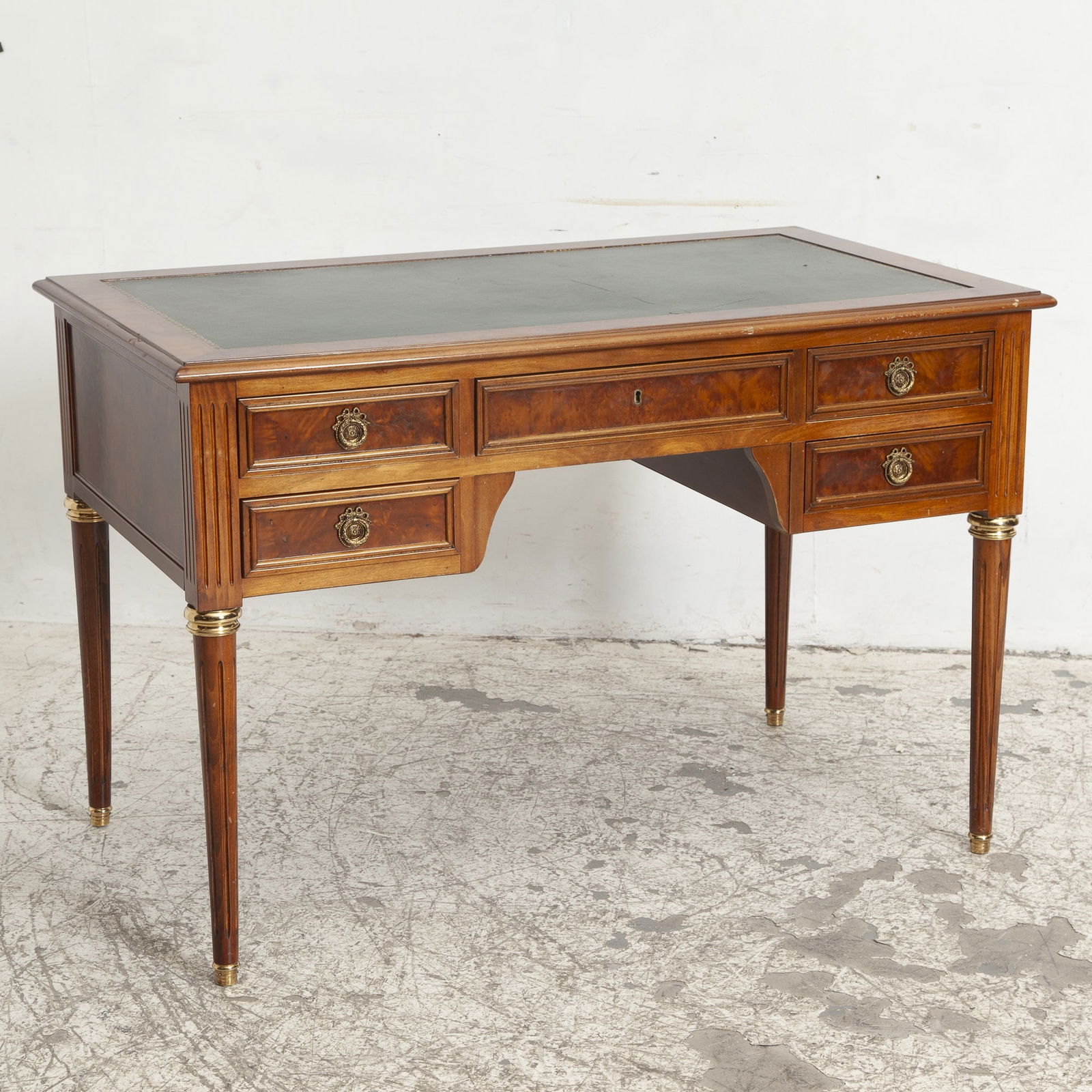 Louis XV Style Walnut Writing Desk (1 of 10)