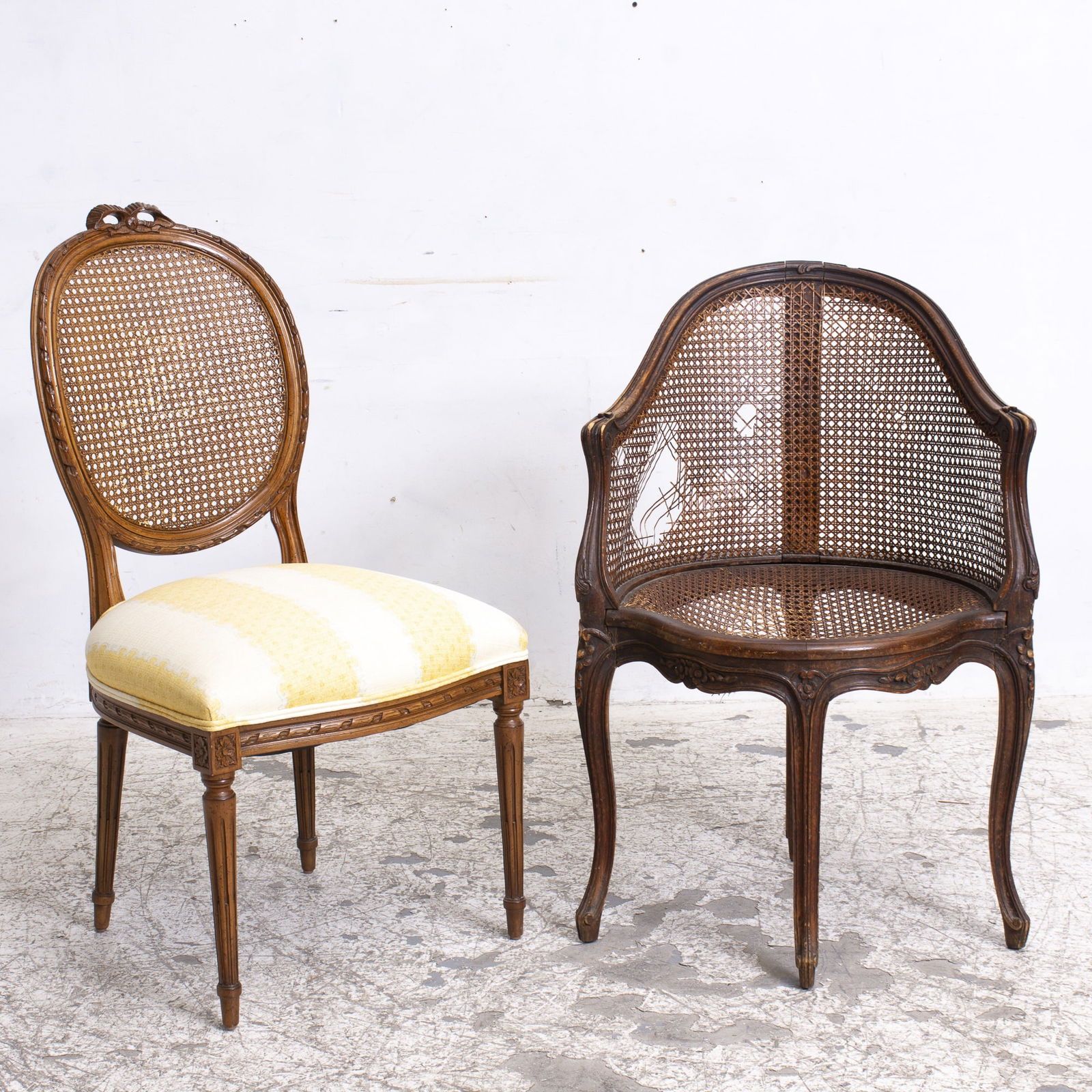 Two Caned Side Chairs (1 of 6)
