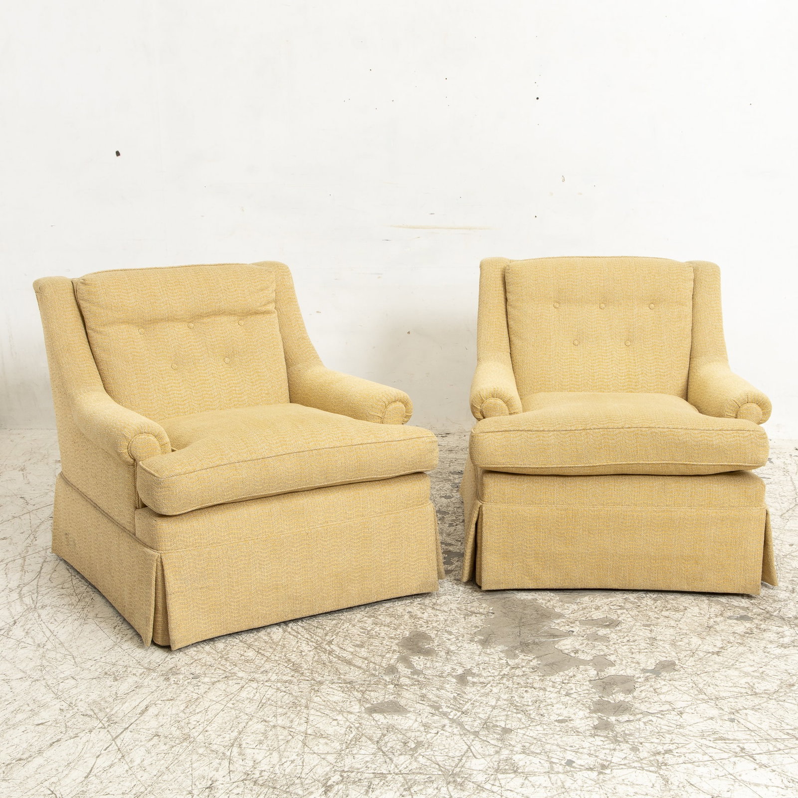 Two Upholstered Club Chairs (1 of 3)