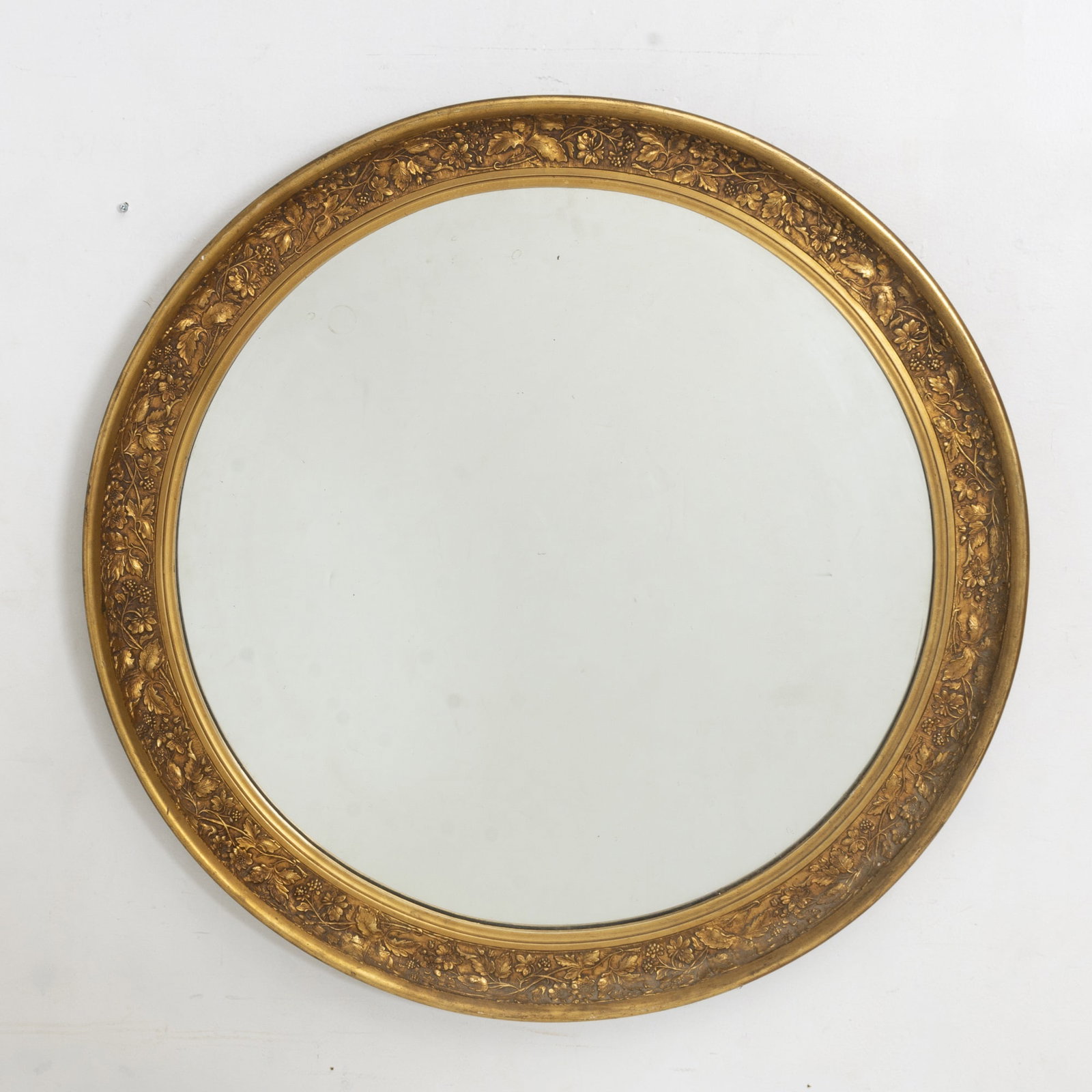 Circular Gilt Mirror (1 of 3)