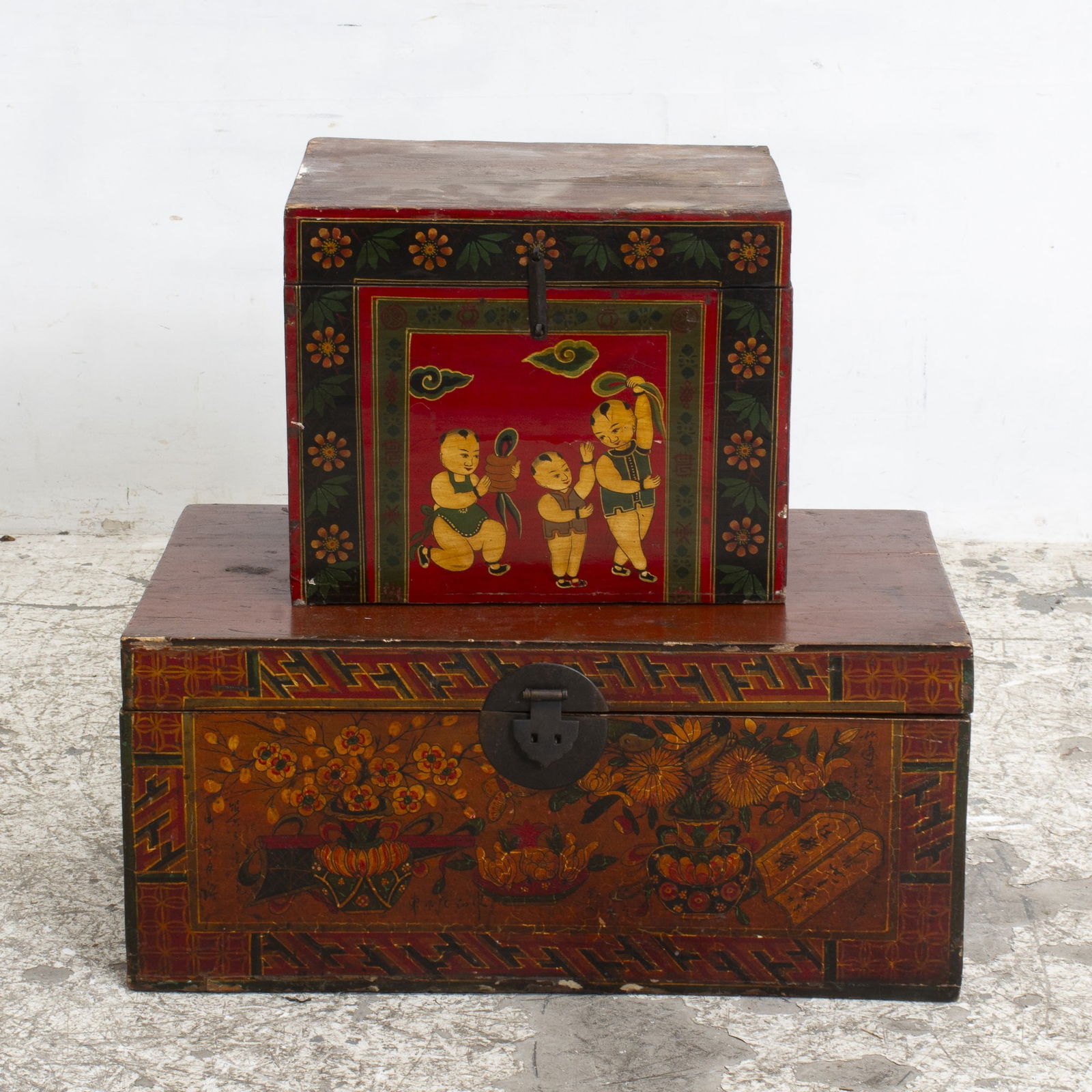 Two Chinese Blanket Chest (1 of 3)