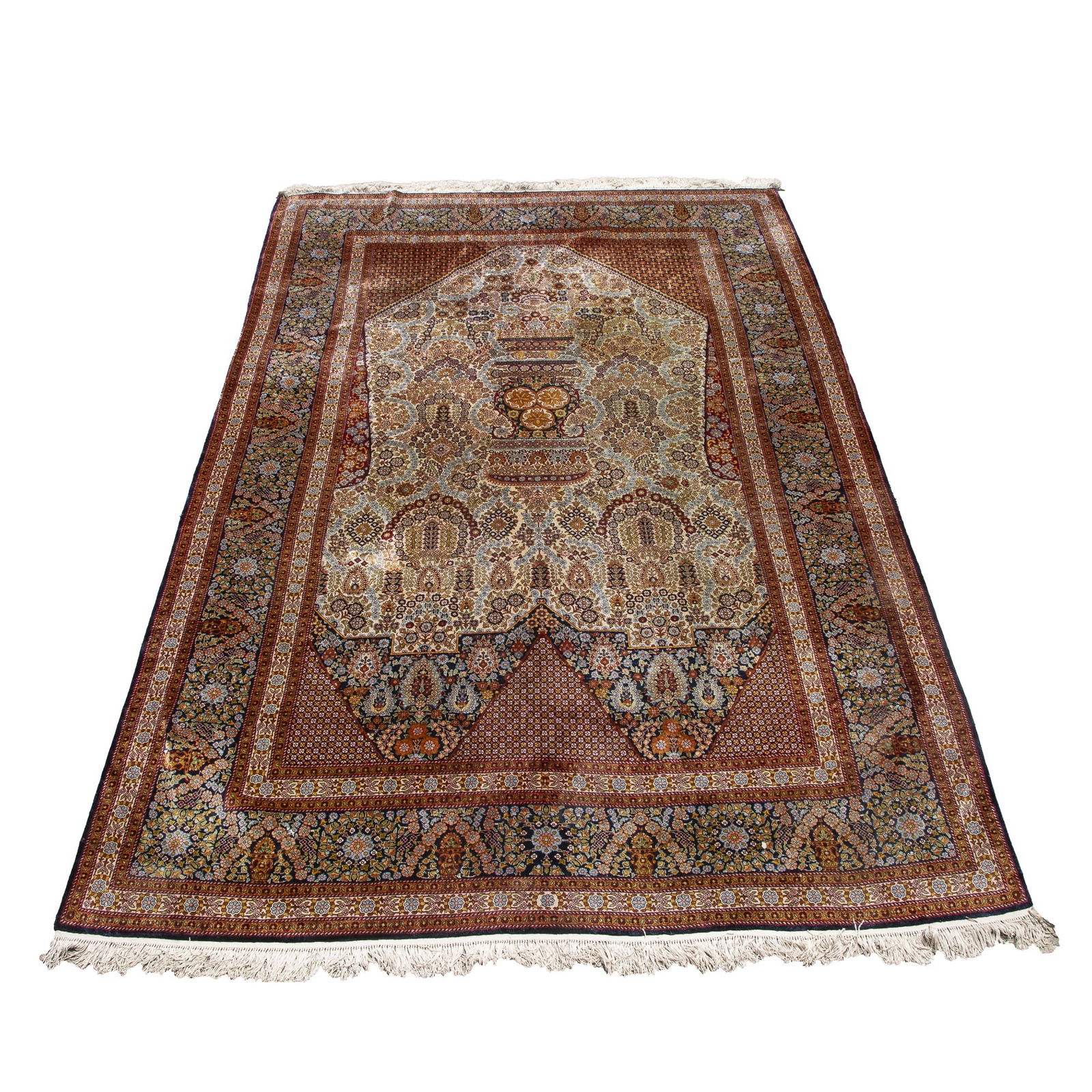 Silk Tabriz Rug (1 of 6)